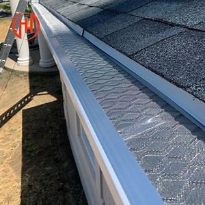 [Hot Item] Aluminum Perforated Roofing Water Rain Mesh Downspout Gutter Guard for Leaf Filter