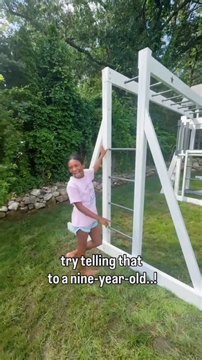 AlignedPlay | Playhouses, Swing Sets + Montessori on Instagram: "We hear it all the time: “I wish we’d bought a bigger swing set when they were younger.” Now those same parents are buying for their nine- and ten-year-olds — and realizing play doesn’t expire, but the Wayfair/Amazon swing sets do. | vinyl swing sets, Amish swing sets, Amish playsets, vinyl playset, kids gift ideas | #outdoorplay #outdoorkids #swingset #kids #kidsgifts #screenfreekids #screenfreeplay #backyardoasis #christmasgiftid