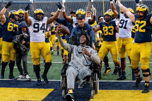 Beloved Michigan football fan ‘Meechie’ Walker dies after battle with bone cancer
