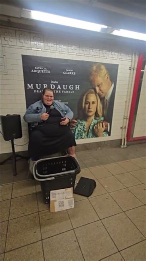 Subway Performer, NYC. I LOVE ❤️ NYC. #nyhopper #nyc #music #performance