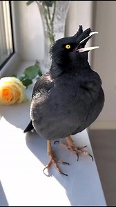 115K views · 4.2K reactions | OMG! Myna bird so talented‍⬛️ Remember! every small action counts. Let’s protect our avian companions and preserve the beauty of our natural world! Thanks #會說話的鳥 #birdsspeak #birds #talkingbird #breakbird #commonhillmyna #pet #singbird #birdssotalented #birdsbecometheessence #birdsarefine | Daily Birds | Facebook