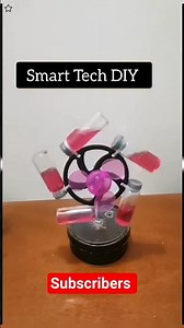 Amazing DIY Liquid Fan Experiment | Smart Tech DIY Project#SmartTechDIY #DIYExperiment #LiquidFan