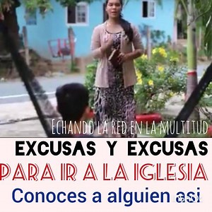 119K views · 403 reactions | Este es alguno de las tantas excusas que ponen para no ir a la iglesia https://m.facebook.com/story.php?story_fbid=1396897457054190&id=1381891915221411 | Echando La Red En La Multitud | Facebook