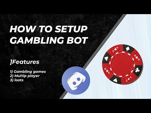How to setup gambling bot discord on your discord server very easily on your smartphone | Games