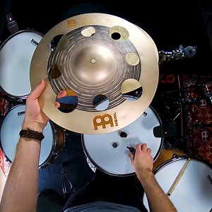48K views · 602 reactions | Custom Meinl Stack  18" trash china / 16" trash crash, fully sandblasted, on a x-hat arm. Been using this for a few years now and I keep falling in love with it more and more.  Meinl Cymbals is THE BEST. | Siros Vaziri | Facebook
