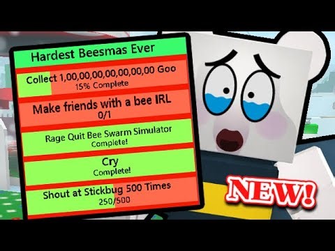 IS THIS THE HARDEST BEESMAS EVER?! (Yes or No?)