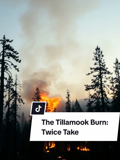 When the Tillamook Burn roared through Oregon, the Tillamook people lost everything — for the second time. #OregonHistory #NativeAmericanHistory #Tillamook #HistoryTok #HiddenHistory