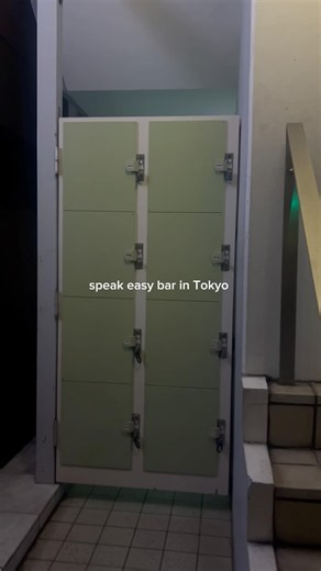 hidden underground bar in Tokyo 🍸 #tokyo #bar #ebisu