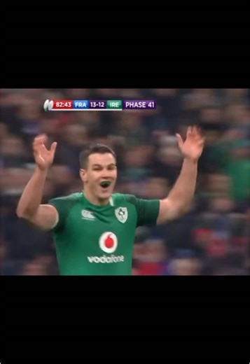 This day 8 years ago, on the 3rd of February 2018 Johnny Sexton slotted a last minute drop goal to beat France in Paris. A defining moment in Irish rugby history as Ireland would go on to complete the grand slam #johnnysexton #ireland #irfu #rugby #6nations