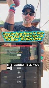 Showing Weighted Balls do NOT increase stress on the elbow once and for all. #mythbusting #baseball