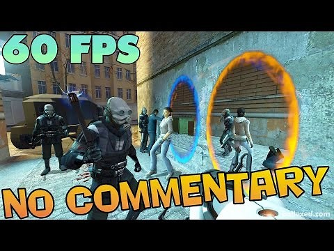 Half-Life 2 with the Portal Gun - Teleport Madness!