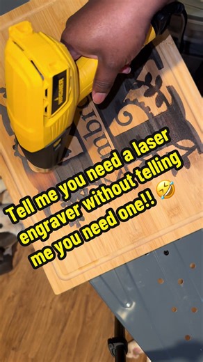 Creatives what’s your most laboring or time consuming project? For me it’s custom boards! Cutting boards, charcuterie boards, etc. Creating stencil. Cutting & weeding stencil. Applying stencil. Making the burn paste. Apply the paste. Time to dry. Removing stencil. Then to spend the time carefully burning with heat gun! I wonder if the Omtech Polar could accommodate the size of the butcher blocks I offer? @OMTechlaser @OMTech #burnpaste #laboroflove #laserengraving #custom #thecrafteeowl