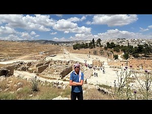 [4K] Exploring Ancient Jerash: Jordan's Best Preserved Roman City