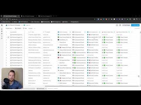Automated Clearbit Campaign Workflow Set Up