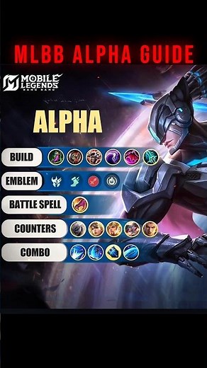 ALPHA META JUNGLE BUILD 2026 🤖 Sustain Monster | Best Build, Combo & Counters | MLBB