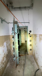 This bunker dates back to the Cold War era and is part of a huge industrial complex. It was once used to protect workers, but was also used for training purposes and to store civil defense equipment. | Bunker Door - Military Secrets