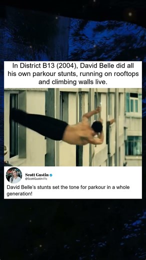 David Belle’s Real Parkour Stunts in District B13