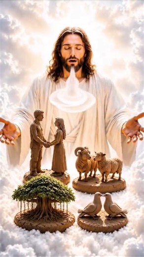 How God Created Man and Woman 🕊️✨ | Breath of Life #theshadowofthegods #godsson #voiceofgod