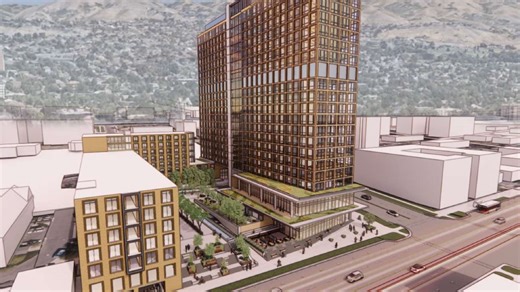 Proposed high-rise near downtown Salt Lake City sparks worries as it receives commission OK