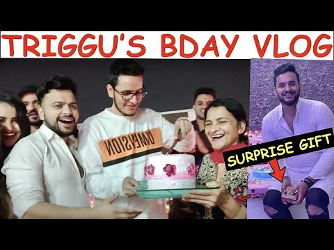 Surprising TRIGGERED INSAAN on his BIRTHDAY !! ( VLOG-01)