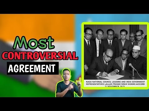 Shillong Accord 1975 Detail Explained|Naga Yeptho