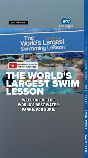 The team at Cowabunga Bay and Cowabunga Canyon want to make sure kids of all ages are staying safe in the water, inviting them to come out for a free lesson. The free lesson for all participants is happening Thursday, June 26, simultaneously at both parks in Summerlin and Henderson. Check-in starts at 9:00 a.m. with the hour-long lessons beginning at 9:30 a.m. It also includes a free ticket for that day for the participants. $24.99 add-on tickets are available for family and friends who want to 