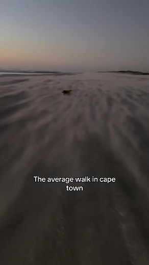 Summer Winds in Cape Town: A Nighttime Walk