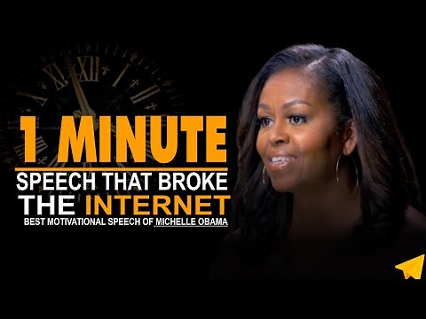 Michelle Obama's Unforgettable Speech: Never Give Up on Your Dreams