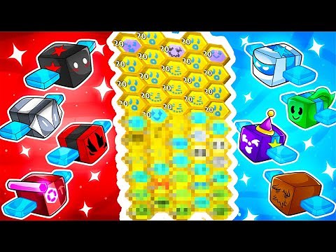 I Built The MOST Op Mixed/Midgame Hive EVER! (+Endgame) (Bee Swarm Simulator)