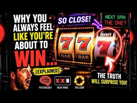 Why You Always Feel Like You’re About to Win on Slots… (Explained) 🎰