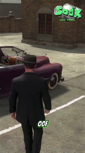 Man in Suit Gives Weird Pass & Wishes for Purple Car!