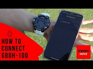 G-SHOCK GBD-H1000 - How to pair with G-SHOCK move app