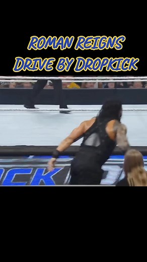 Roman Reigns Drive By Dropkick Compilation