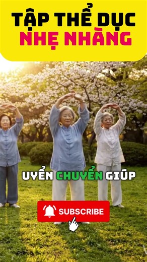 Thể dục dưỡng sinh: Bài tập vàng Yoga và Thái Cực Quyền cho người già - Bác sỹ Triều