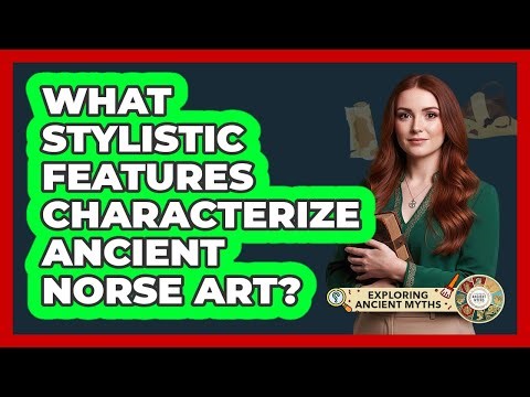What Stylistic Features Characterize Ancient Norse Art?