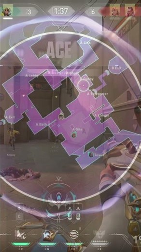 Clove DOUBLE ACE on Bind A — Sovereign Vandal + Araxys Phantom in One Match #valorantshorts