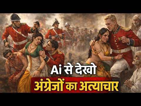 AI से देखो अंग्रेजों का अत्याचार 😨 | भारत कैसे बना गुलाम? | Dark truth of British raj