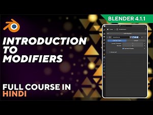 Modifiers for beginners in blender in Hindi