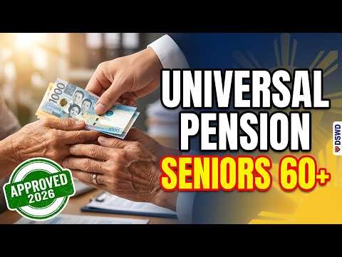 GOOD NEWS Seniors! Universal Social Pension APPROVED — Sino ang Eligible at Paano Mag-Apply?