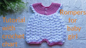 38K views · 1.2K reactions | Crochet stitch for baby rompers Watch the full video here: https://youtu.be/HrNG1ODRrjE #bestcrochetchart #thuongcrochet #babyromper #babydress | Best Crochet Chart | Facebook