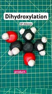 Introduction to Dihydroxylation (Acidic Cond.) of Alkenes into Vicinal Diols. #ochem