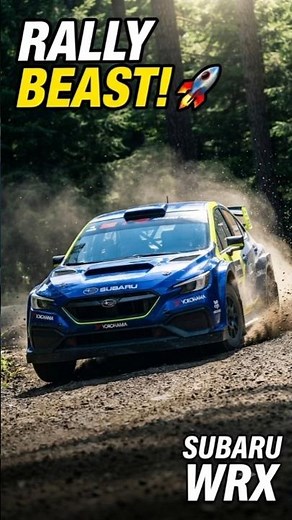 Extreme Subaru WRX Rally Drift & Jumps! 🚗💨 #shorts
