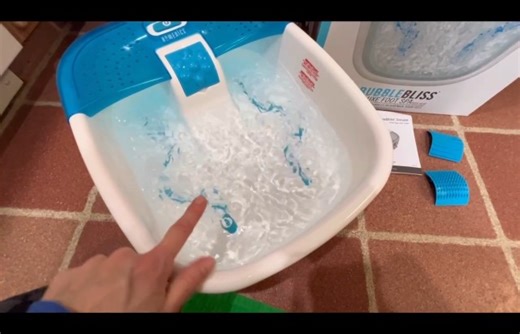 Watch HONEST Review of HoMedics Bubble Bliss Deluxe Foot Spa on Amazon Live
