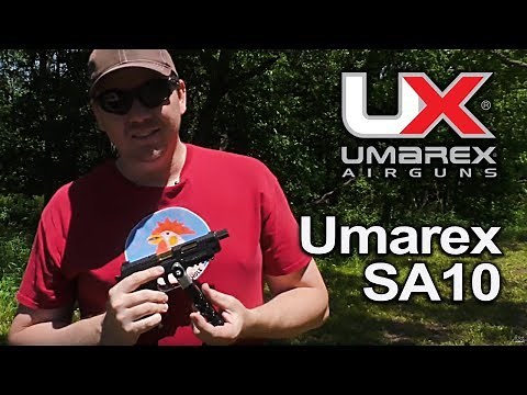 Umarex SA10 BB Gun Air Pistol : Umarex Airguns Handgun Gun Review