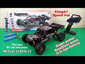 Wltoys 124016 v2 Desert the best remote control car to start having fun, full test