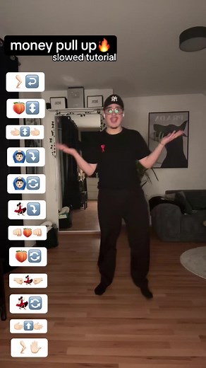 Money Pull Up Dance Tutorial - Easy Slowed Steps