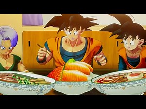 Dragon Ball Z Kakarot - ALL Full-Course MEALS 💥