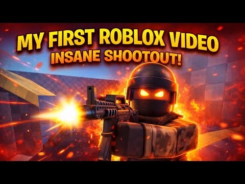INTENSE ROBLOX SHOOTOUT | FIRST TIME FPS GAMEPLAY | [No Commentary] No Copyright Remix