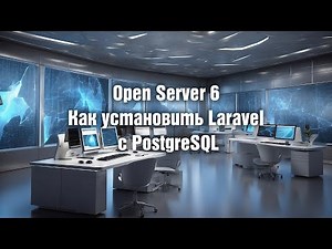 Open Server 6. How to Install Laravel with PostgreSQL