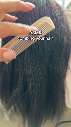 ASMR Combing Your Hair - Calming Sounds Experience